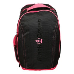 BLACK CROWN Petra Rucksack - Schwarz, Pink -Tennisausrüstung 0001000000 000
