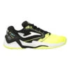 JOMA Set Allcourtschuh Herren - Schwarz, Neongelb -Tennisausrüstung 00119000 0 1