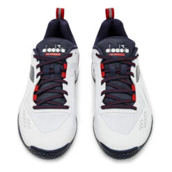 Diadora Blushield Torneo 2 Allcourtschuh Herren - Weiß, Dunkelblau -Tennisausrüstung 00295000 0 4