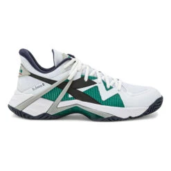 Diadora B.Icon 2 Sandplatzschuh Herren - Weiß, Grün -Tennisausrüstung 00301000 0 1