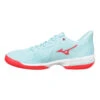 Mizuno Wave Exceed Tour 5 Allcourtschuh Damen - Türkis, Koralle