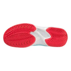 Mizuno Wave Exceed Tour 5 Allcourtschuh Damen - Türkis, Koralle -Tennisausrüstung 00763000 0 5