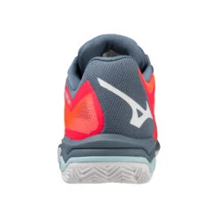 Mizuno Wave Exceed Light Sandplatzschuh Damen - Orange, Blaugrau 9 Mizuno Wave Exceed Light Sandplatzschuh Damen - Orange, Blaugrau -Tennisausrüstung 00766000 0 2