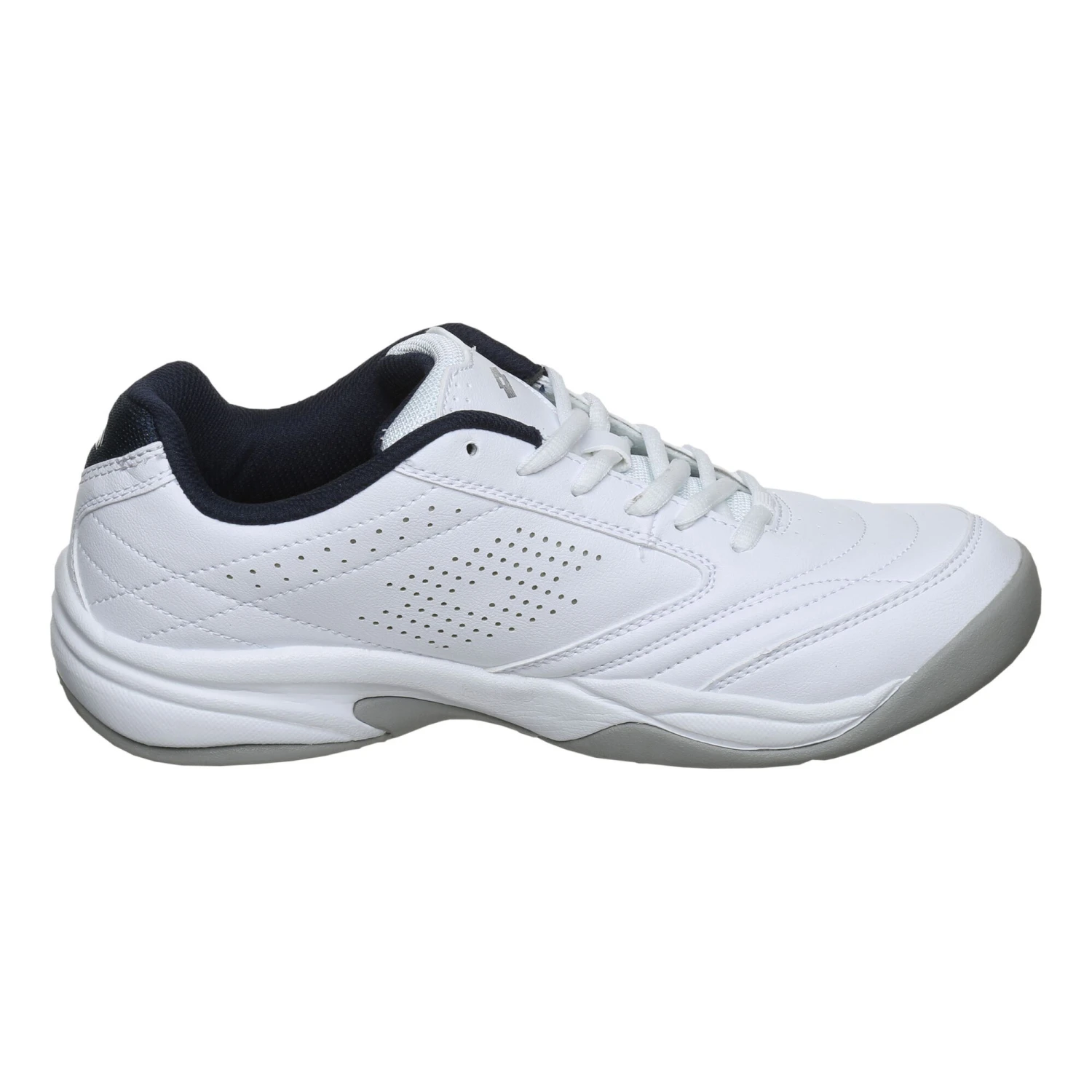 Lotto VIII SI Indoor Teppichschuh Herren - Weiß, Dunkelblau 6 Lotto VIII SI Indoor Teppichschuh Herren - Weiß, Dunkelblau – Bild 4