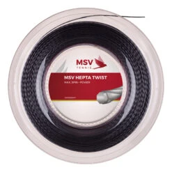 Hepta - Twist Saitenrolle 200m - Anthrazit