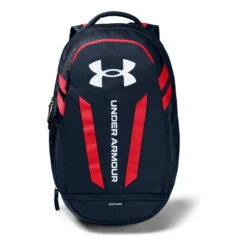 Under Armour Hustle 5.0 Rucksack - Blau, Rot -Tennisausrüstung 0139900000 000