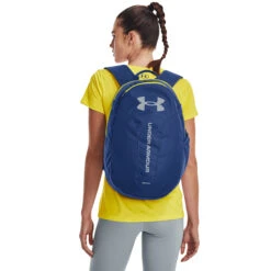 Under Armour Hustle Lite Rucksack - Blau, Gelb -Tennisausrüstung 0140100000 16
