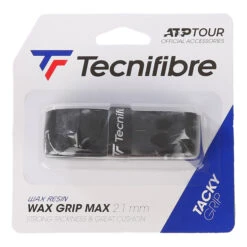 TECNIFIBRE Wax Max Grip 1er Pack - Schwarz