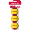 Wilson Starter Balls (Stage 3) 3er Beutel -Tennisausrüstung 0151500000 000