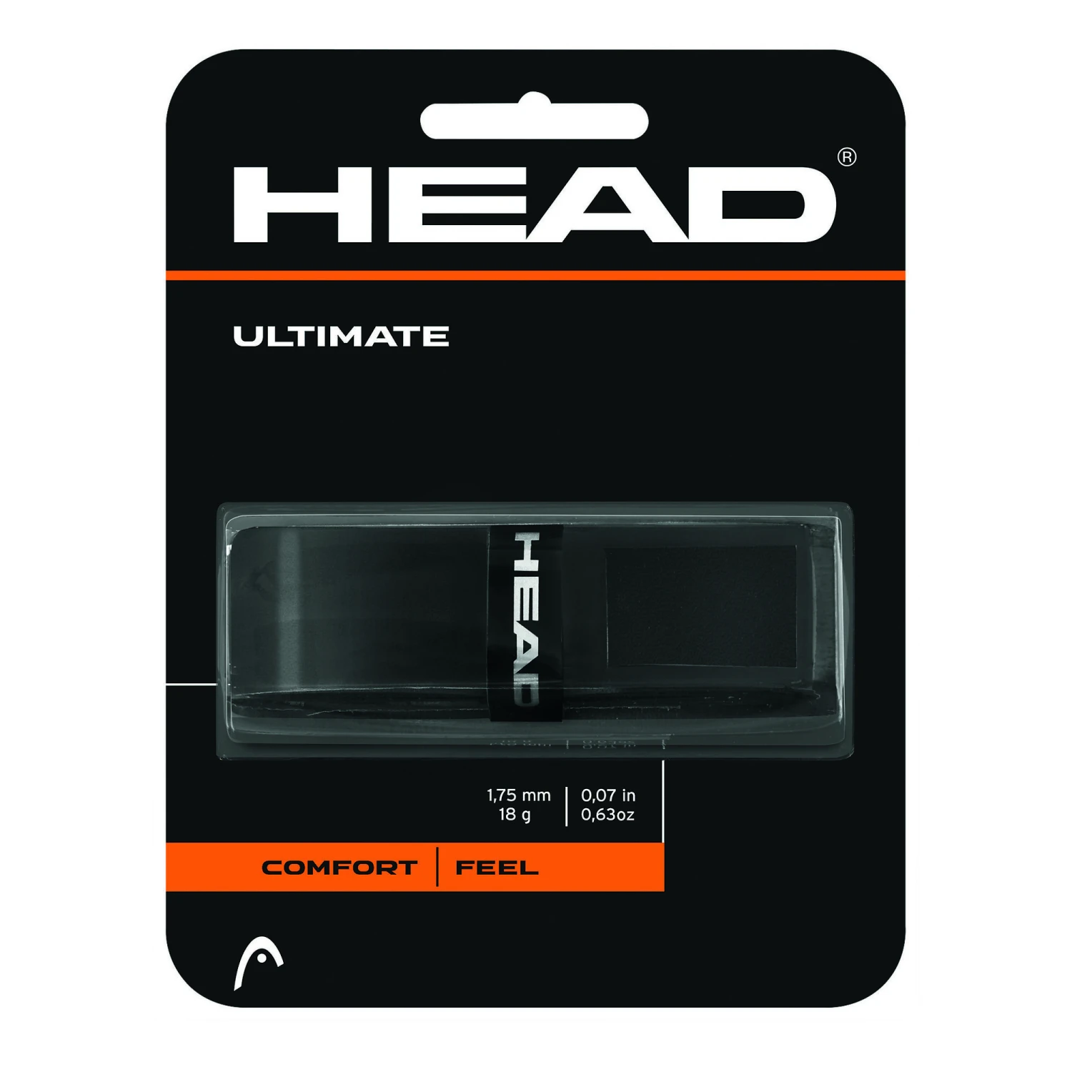 Head Ultimate 1er Pack - Schwarz 3 Head Ultimate 1er Pack - Schwarz
