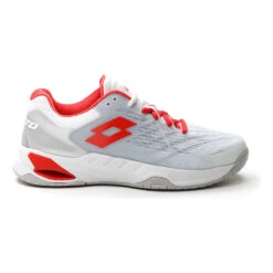 Lotto Mirage 100 SPD Allcourtschuh Damen - Weiß, Rot -Tennisausrüstung 01599000 0 1