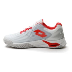 Lotto Mirage 100 SPD Allcourtschuh Damen - Weiß, Rot