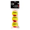 Dunlop Mini Tennis (Stage 3) Red 3er Beutel -Tennisausrüstung 0163300000 000