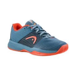 Head Revolt Pro 4.0 Sandplatzschuh Kinder - Blau, Orange -Tennisausrüstung 01819000 000
