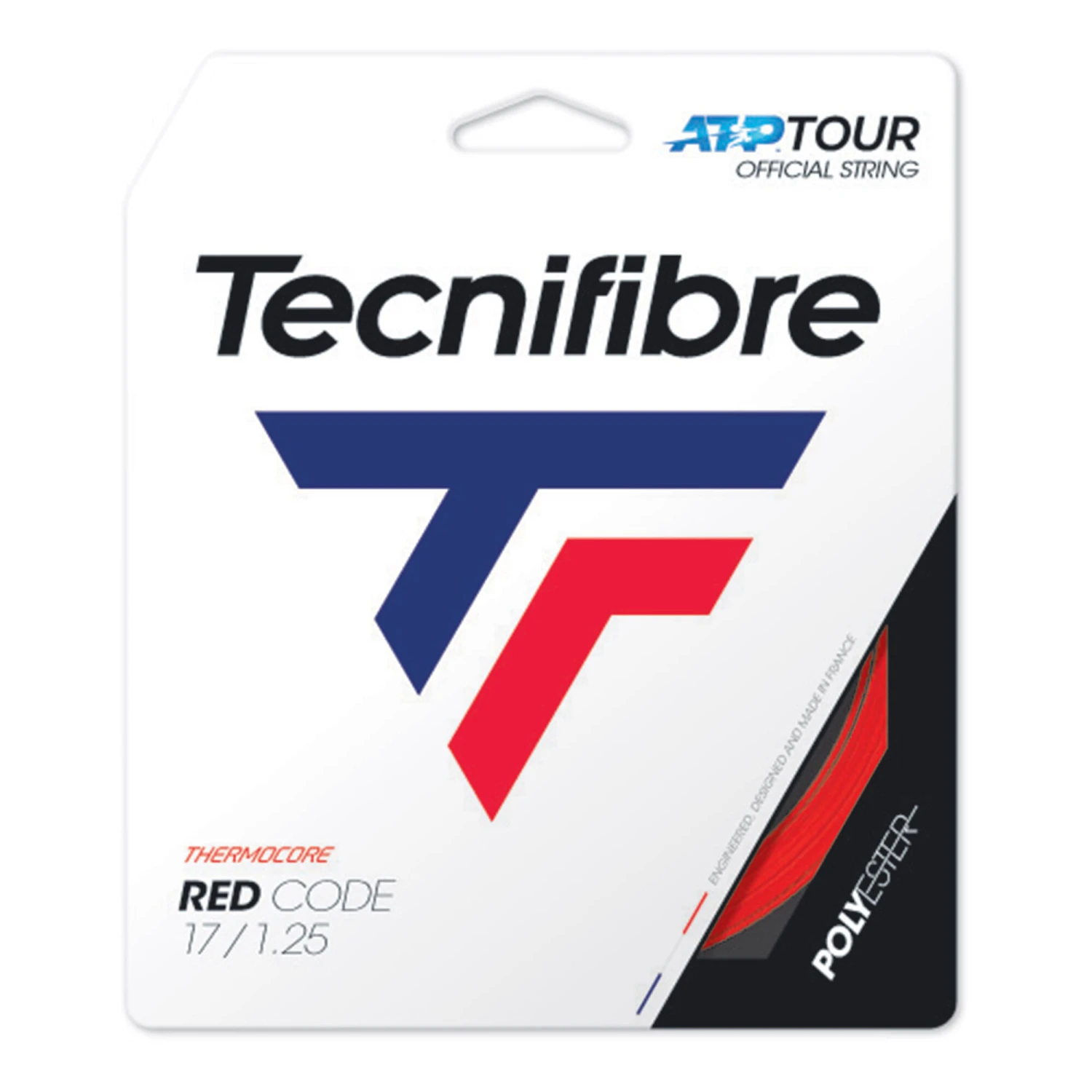 TECNIFIBRE Pro Redcode 12m Saitenset - Rot 3 TECNIFIBRE Pro Redcode 12m Saitenset - Rot