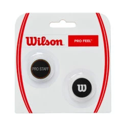 Wilson Pro Feel Pro Staff Dämpfer 2er Pack - Schwarz, Silber 6 Wilson Pro Feel Pro Staff Dämpfer 2er Pack - Schwarz, Silber -Tennisausrüstung 0209200000 000