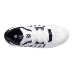 K-Swiss Accomplish IV Allcourtschuh Herren - Weiß, Blau -Tennisausrüstung 02137000 0 4