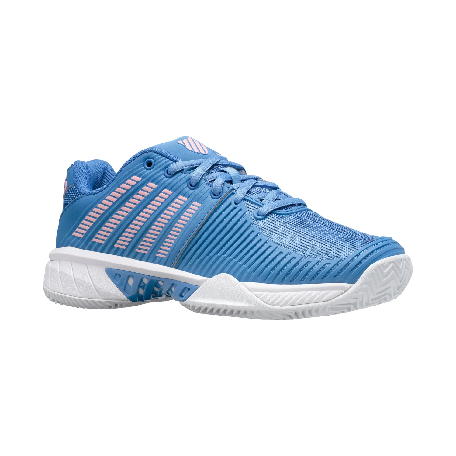 K-Swiss Express Light 2 Sandplatzschuh Damen - Blau, Rosa 5 K-Swiss Express Light 2 Sandplatzschuh Damen - Blau, Rosa – Bild 3