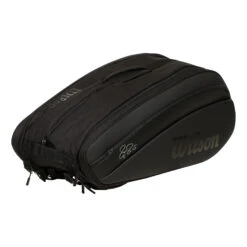 Wilson Federer DNA Schlägertasche 12er - Schwarz, Schwarz Matt 7 Wilson Federer DNA Schlägertasche 12er - Schwarz, Schwarz Matt -Tennisausrüstung 0217200000 000