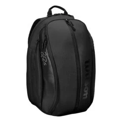 Wilson Federer DNA Rucksack - Schwarz, Schwarz Glänzend 8 Wilson Federer DNA Rucksack - Schwarz, Schwarz Glänzend -Tennisausrüstung 0217400000 0 1