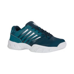 K-Swiss Big-Shot Light 4 Teppichschuh Herren - Dunkelblau, Weiß -Tennisausrüstung 02191000 000