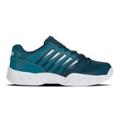 K-Swiss Big-Shot Light 4 Teppichschuh Herren - Dunkelblau, Weiß -Tennisausrüstung 02191000 0 1