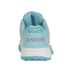 K-Swiss Hypercourt Express 2 Sandplatzschuh Damen - Weiß, Hellblau -Tennisausrüstung 02198000 0 2