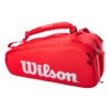 Wilson Super Tour Schlägertasche 15er - Rot, Weiß -Tennisausrüstung 0220500000 0 1