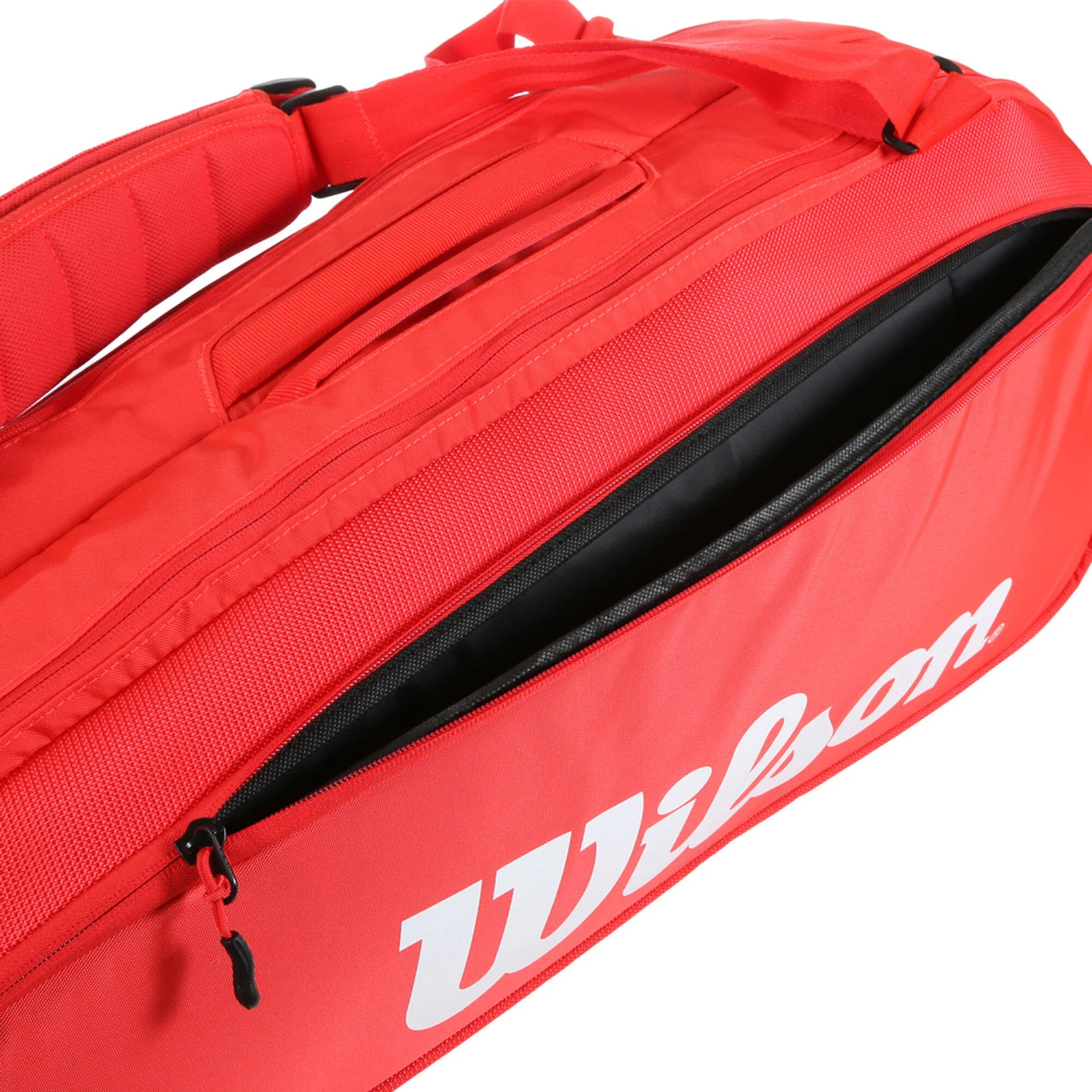 Wilson Super Tour Schlägertasche 6er - Rot, Weiß 4 Wilson Super Tour Schlägertasche 6er - Rot, Weiß – Bild 2