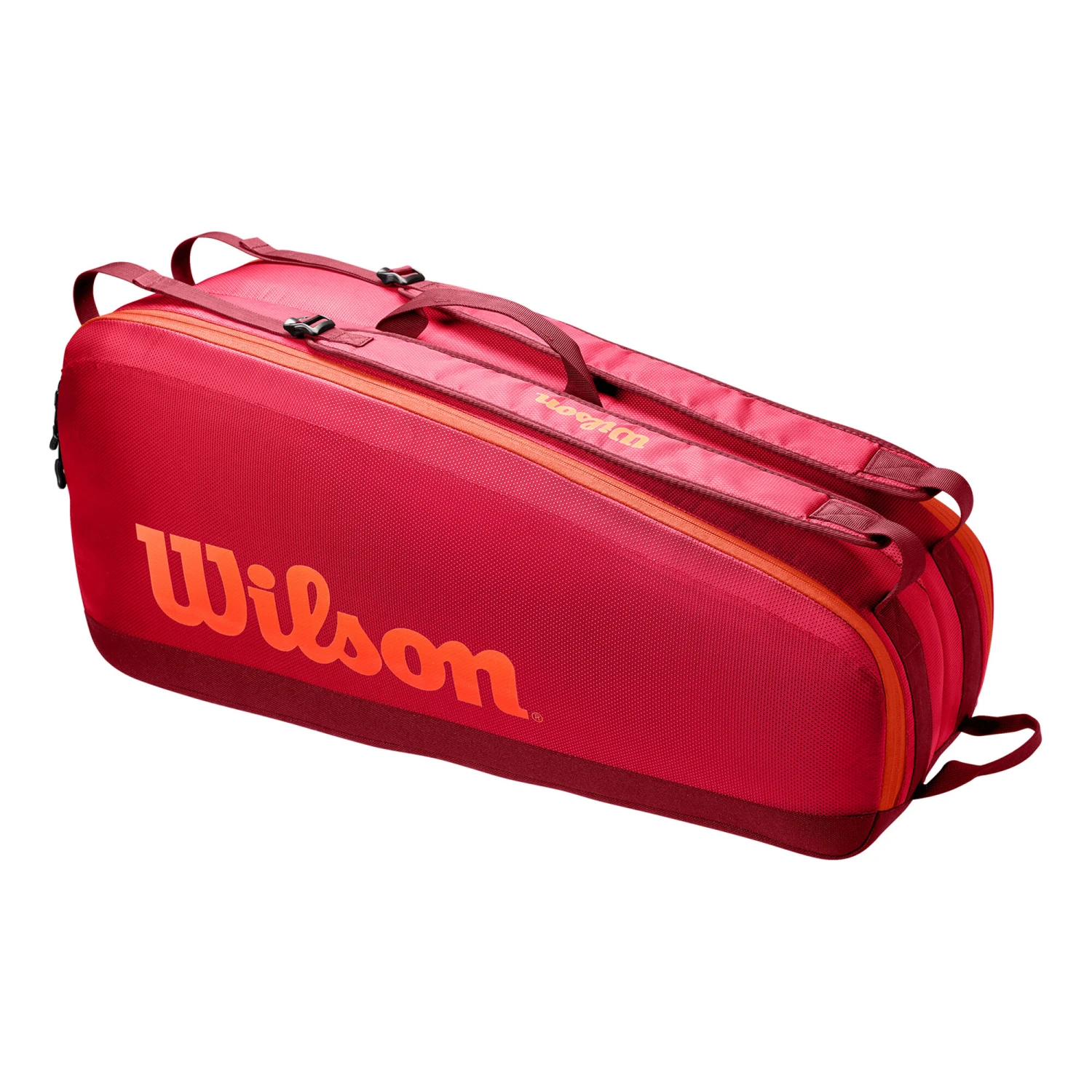 Wilson Tour Schlägertasche 6er - Rot, Orange 4 Wilson Tour Schlägertasche 6er - Rot, Orange – Bild 2