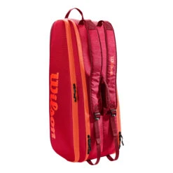 Wilson Tour Schlägertasche 6er - Rot, Orange 7 Wilson Tour Schlägertasche 6er - Rot, Orange -Tennisausrüstung 0221200000 0 2