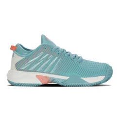 K-Swiss Hypercourt Supreme Sandplatzschuh Damen - Mint, Weiß -Tennisausrüstung 02226000 0 1