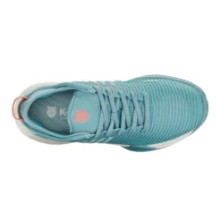 K-Swiss Hypercourt Supreme Sandplatzschuh Damen - Mint, Weiß -Tennisausrüstung 02226000 0 4