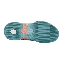 K-Swiss Hypercourt Supreme Sandplatzschuh Damen - Mint, Weiß -Tennisausrüstung 02226000 0 5
