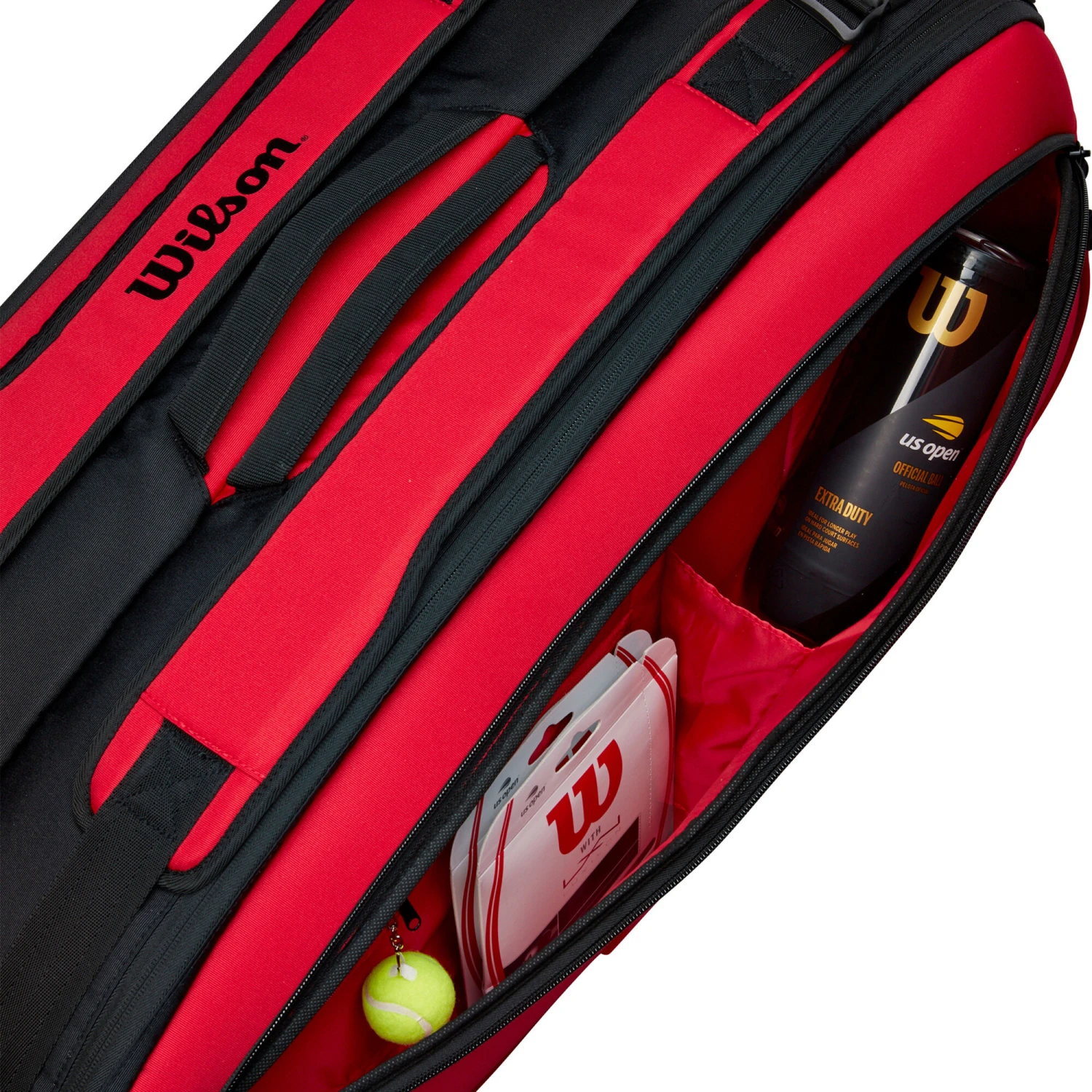 Wilson Clash Super Tour Schlägertasche 9er - Rot 7 Wilson Clash Super Tour Schlägertasche 9er - Rot – Bild 5