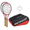 Dunlop 2x CX 200 Tour 18x20 Plus Schlägertasche 2 Dunlop 2x CX 200 Tour 18x20 Plus Schlägertasche -Tennisausrüstung 02277000 000