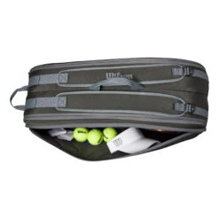 Wilson Tour Schlägertasche 6er - Dunkelgrün -Tennisausrüstung 0235500000 10