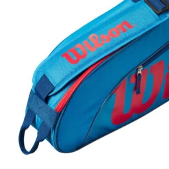 Wilson Junior Schlägertasche 3er - Blau, Orange 11 Wilson Junior Schlägertasche 3er - Blau, Orange -Tennisausrüstung 0236700000 13