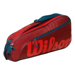 Wilson Junior Schlägertasche 3er - Rot -Tennisausrüstung 0236900000 000