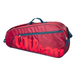 Wilson Junior Schlägertasche 3er - Rot -Tennisausrüstung 0236900000 0 1
