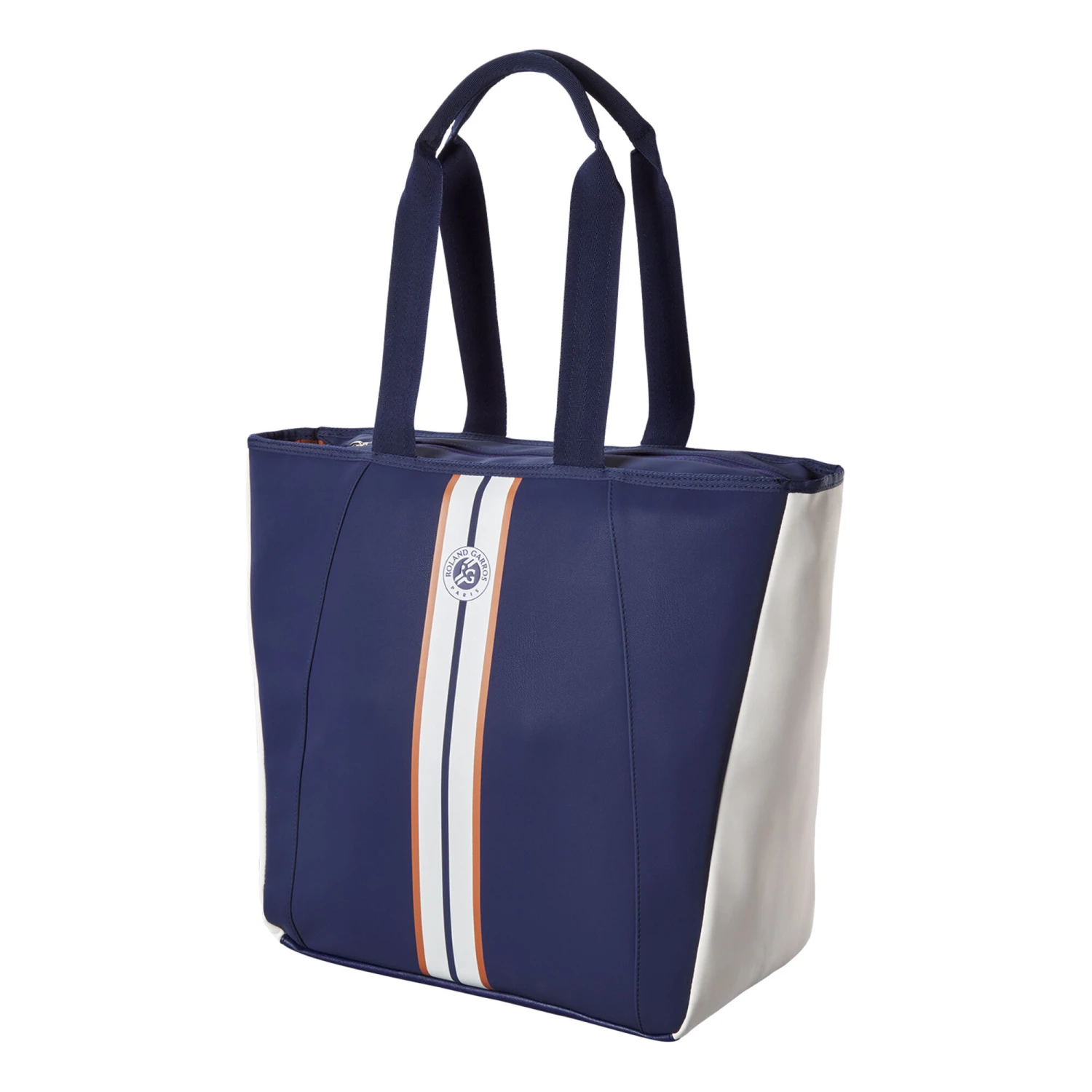 Wilson Roland Garros Premium Tote Sporttasche - Dunkelblau, Creme 6 Wilson Roland Garros Premium Tote Sporttasche - Dunkelblau, Creme – Bild 4