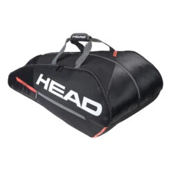 Head Tour Team 12R Schlägertasche - Schwarz, Orange 5 Head Tour Team 12R Schlägertasche - Schwarz, Orange -Tennisausrüstung 0240300000 000