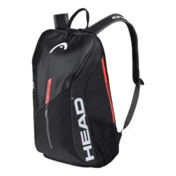 Head Tour Team Rucksack - Schwarz, Orange -Tennisausrüstung 0241700000 000