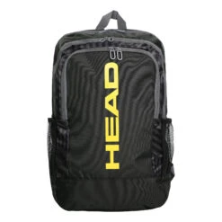Head Base 17L Rucksack - Schwarz, Gelb -Tennisausrüstung 0248600000 000
