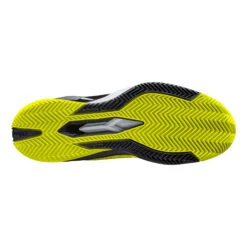 Wilson Rush Pro 4.0 Sandplatzschuh Herren - Neongelb, Schwarz -Tennisausrüstung 02567000 0 5