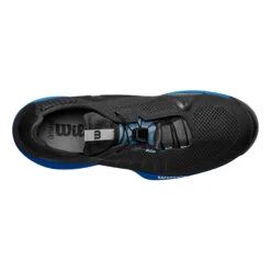 Wilson Kaos Rapide Sandplatzschuh Herren - Schwarz, Blau -Tennisausrüstung 02571000 0 4