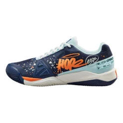 Wilson Rush Paris Pro 4.0 Sandplatzschuh Herren - Dunkelblau, Mehrfarbig -Tennisausrüstung 02578000 0 3