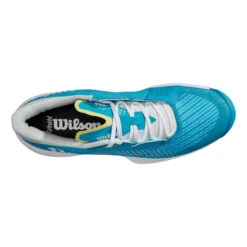Wilson Kaos Swift 1.5 Sandplatzschuh Damen - Türkis, Weiß -Tennisausrüstung 02614000 0 4