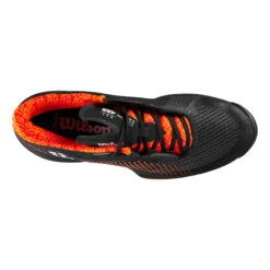 Wilson Kaos Swift 1.5 Sandplatzschuh Herren - Schwarz, Orange -Tennisausrüstung 02638000 0 4