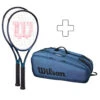 Wilson 2x Ultra 100 V4.0 Plus Schlägertasche -Tennisausrüstung 03855000 000
